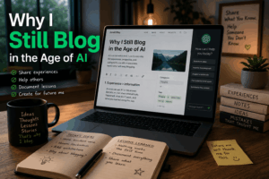 Read more about the article Why I Still Blog in the Age of AI